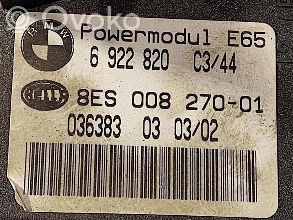 Barošanas vadības bloks