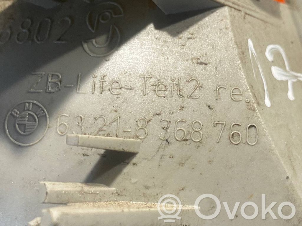 Aizmugurējais lukturis pārsegā