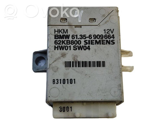 Bagāžnieka pārsega vadības bloks