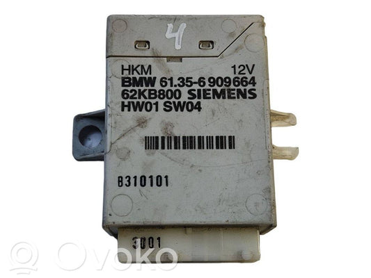 Bagāžnieka pārsega vadības bloks