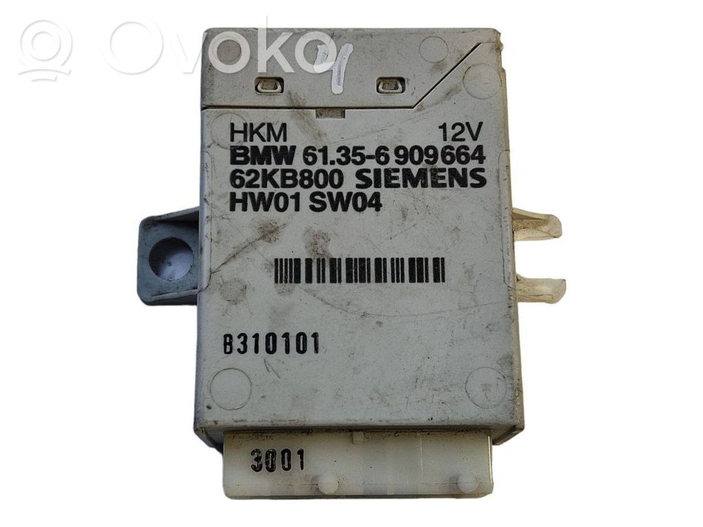 Bagāžnieka pārsega vadības bloks