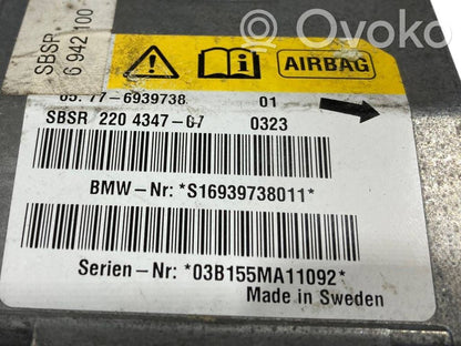 Gaisa spilvenu vadības bloks