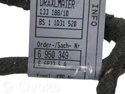 Priekšējo durvju vadu instalācija
