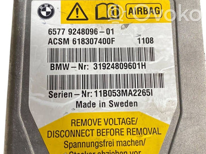 Gaisa spilvenu vadības bloks