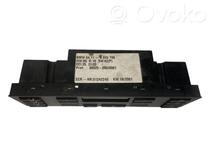 Gaisa kondicioniera / klimata kontroles / salona apsildes vadības bloks (salonā)