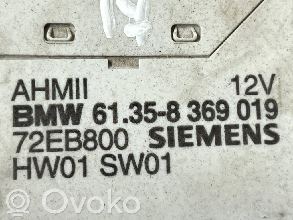 Trailer hitch control unit