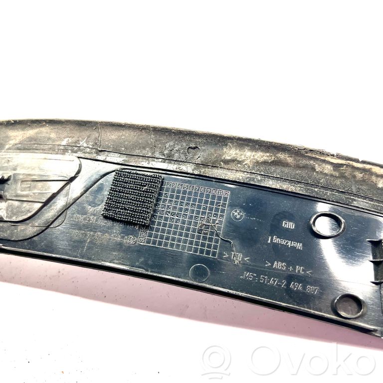 Aizmugurējā sliekšņa dekoratīvā apdare (iekšējā)