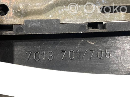 Holder/bracket for external opening handle at the front
