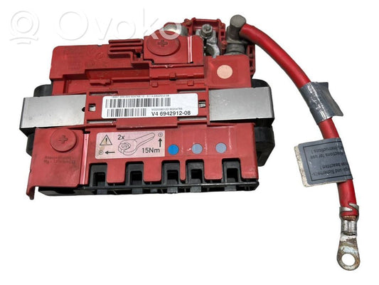 Узел соединения положительного провода