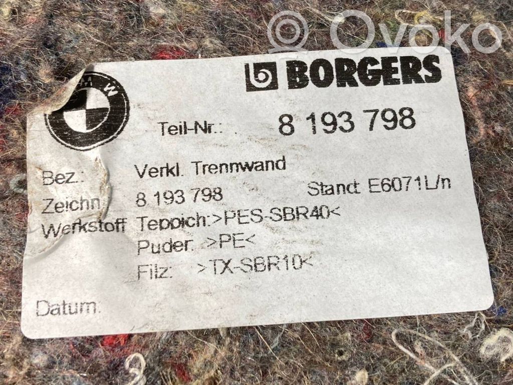 Коврик в багажник