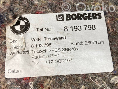 Коврик в багажник