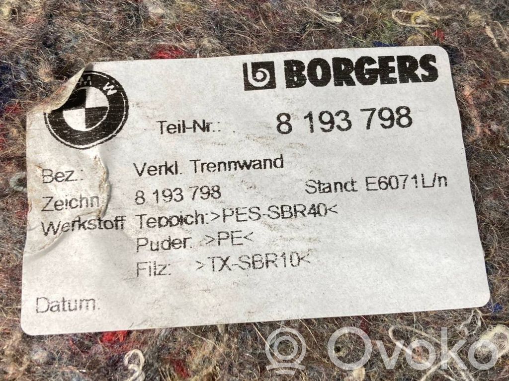 Bagāžnieka paklājiņš