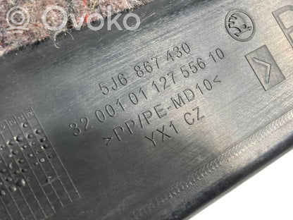 Bagāžnieka sānu apakšējās apdares panelis