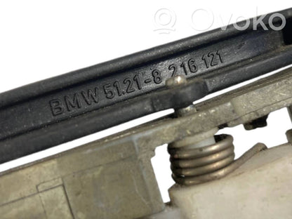 Holder/bracket for external opening handle at the front