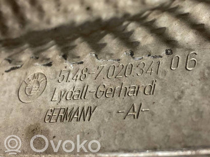 Under engine guard (front)