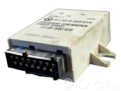 Trailer hitch control unit