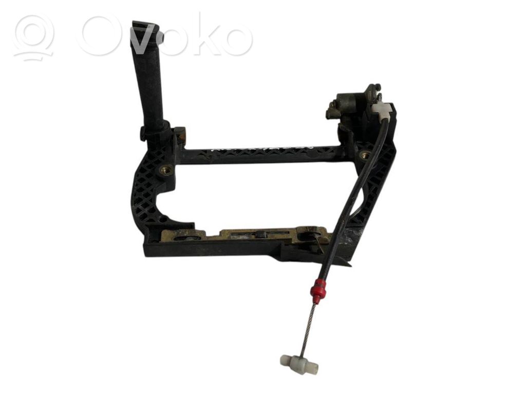 Holder/bracket for external opening handle at the back