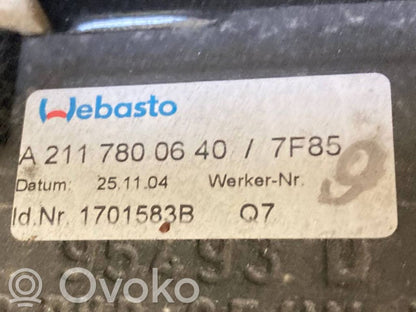 Комплект люка