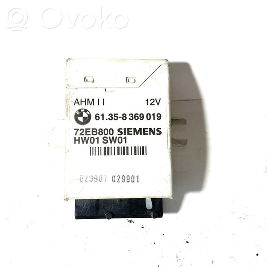 Trailer hitch control unit