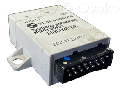 Trailer hitch control unit