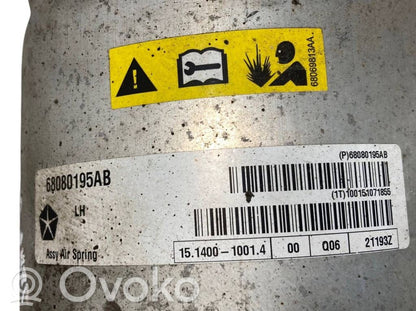 Priekšpusē gaisa amortizators ( pneimatiskā balstiekārta)