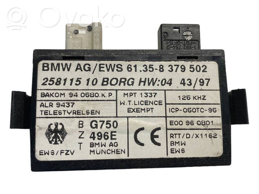 Immobilizer control unit