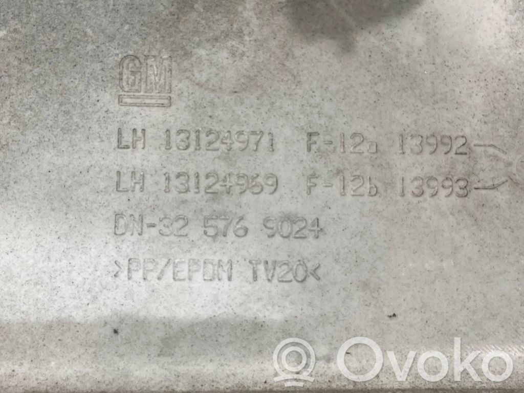 Decorative bumper trim at the front