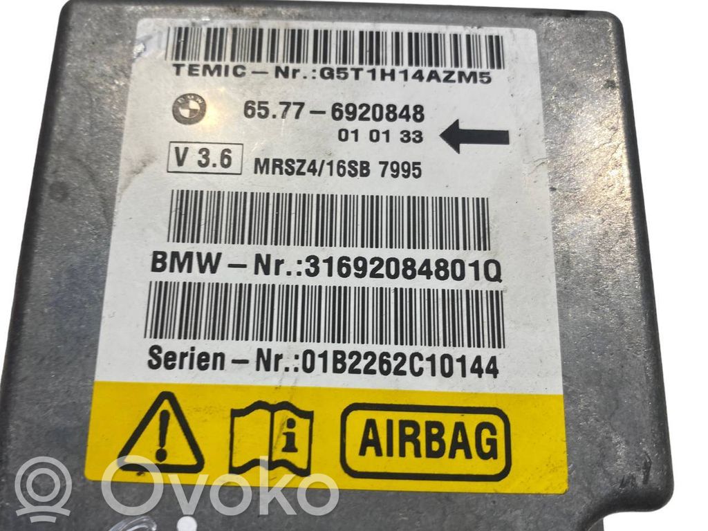 Gaisa spilvenu vadības bloks