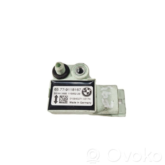 Airbag impact sensor