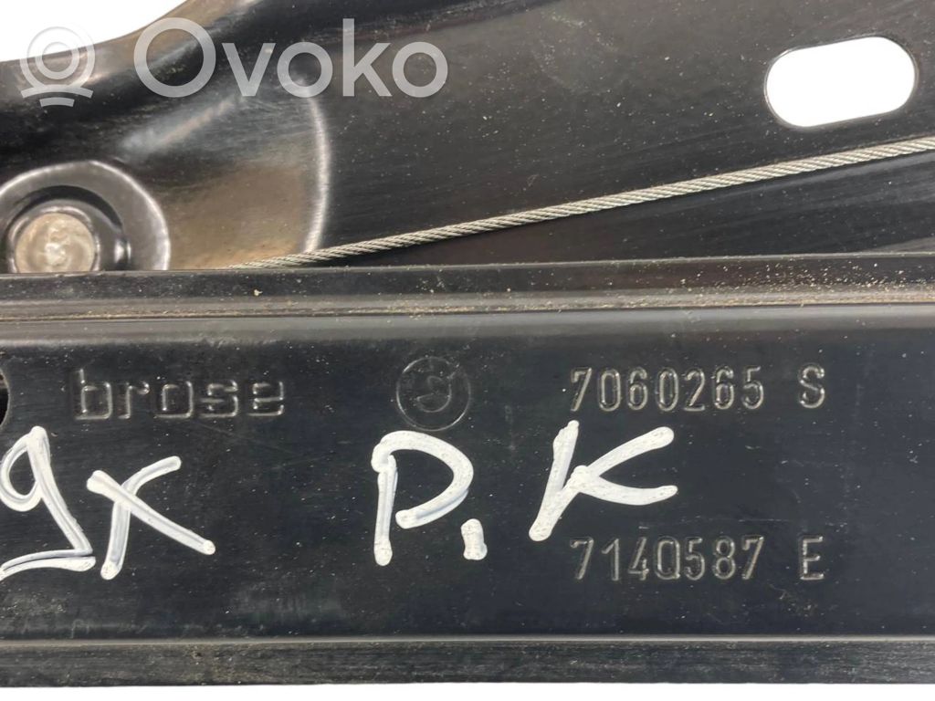 Priekšpusē elektriskā loga pacelšanas mehānisma komplekts