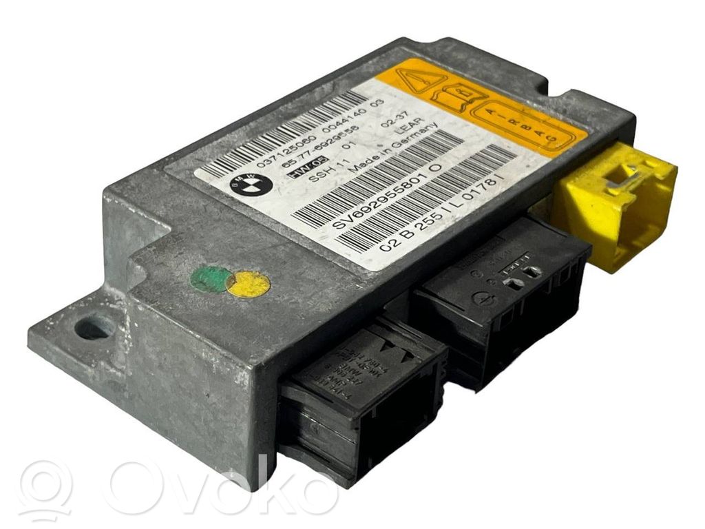 Gaisa spilvenu vadības bloks