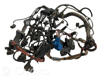 Dzinēja vadu instalācija