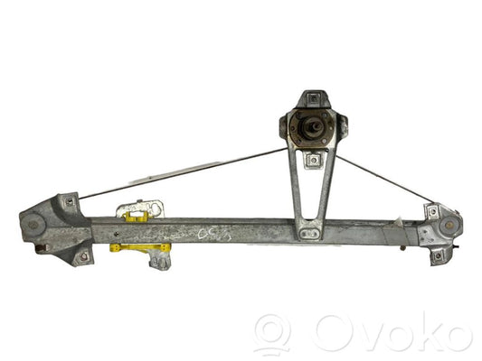 Mehāniskais aizmugurē loga pacelšanas mehānisms