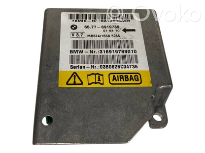 Gaisa spilvenu vadības bloks