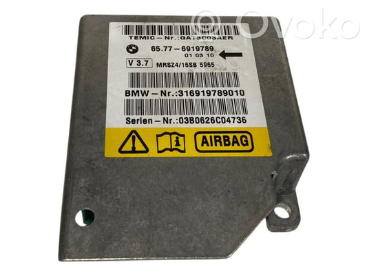 Gaisa spilvenu vadības bloks