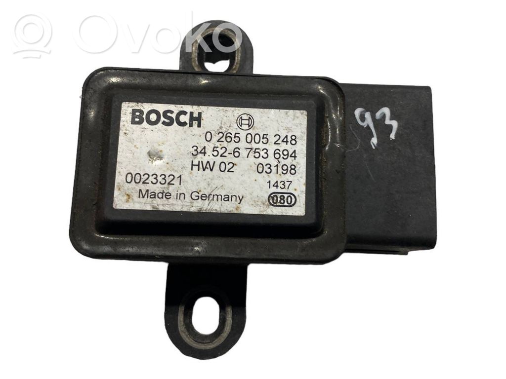 ESP (elektroniskās stabilitātes programmas) sensors (paātrinājuma sensors)