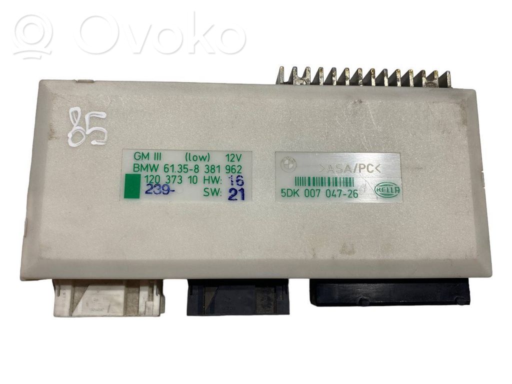Comfort module