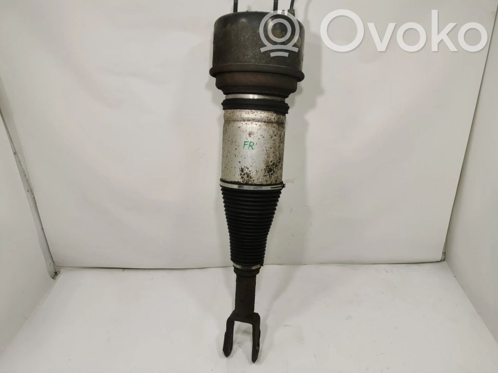 Priekšpusē pneimatiska (gaisa) spilvens ar amortizatoru