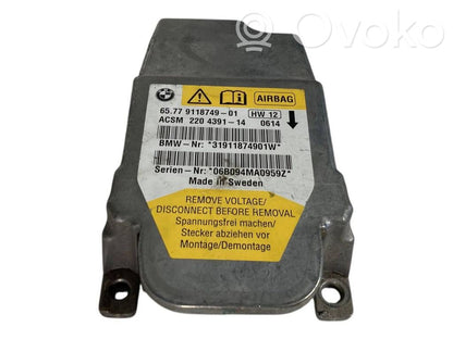 Gaisa spilvenu vadības bloks