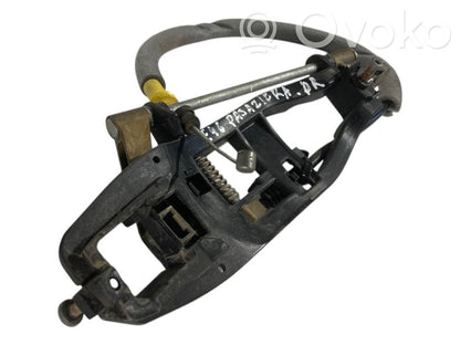 Holder/bracket for external opening handle at the front