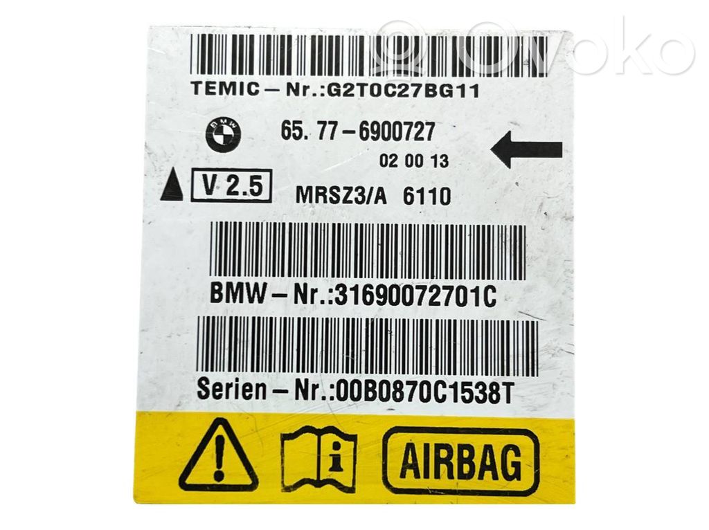 Gaisa spilvenu vadības bloks