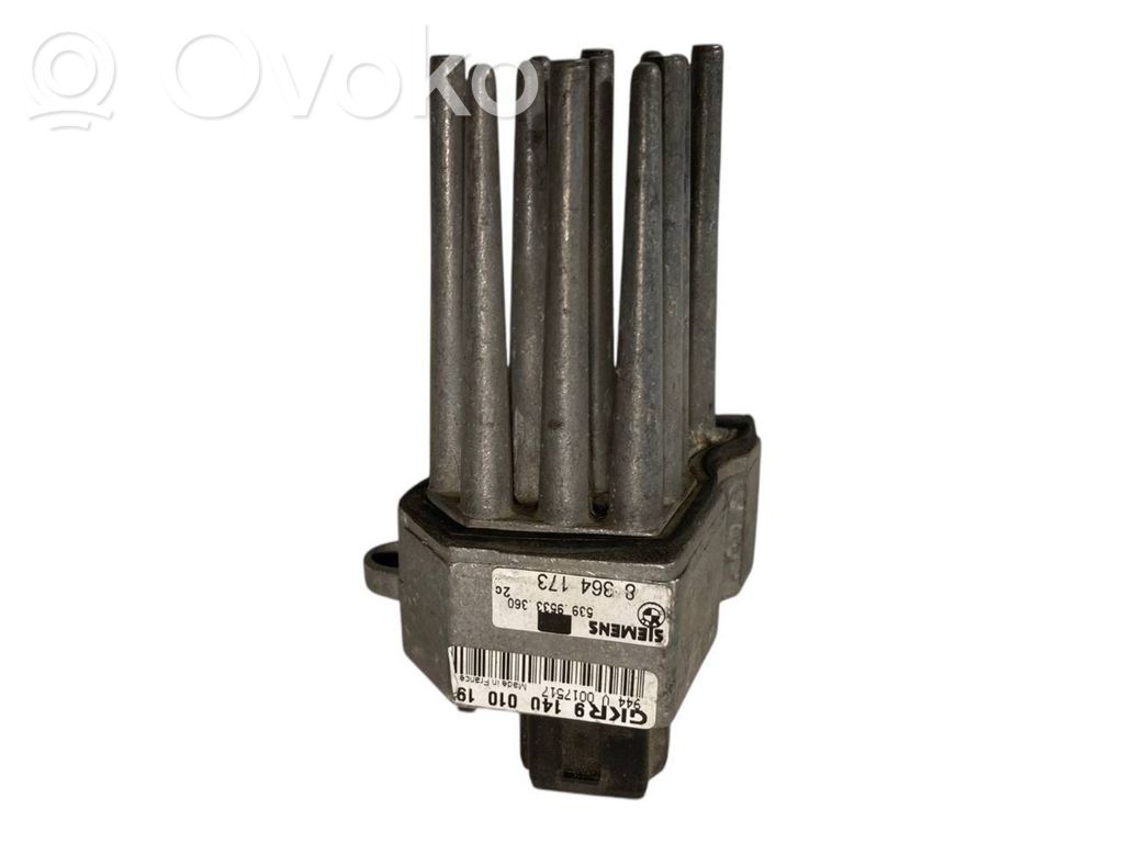 Mazā radiatora ventilatora reostats