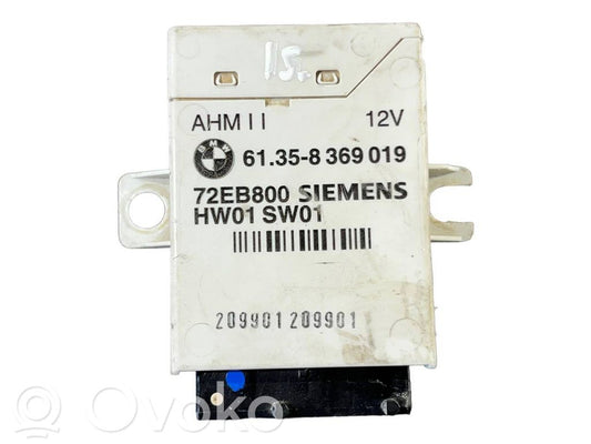 Trailer hitch control unit