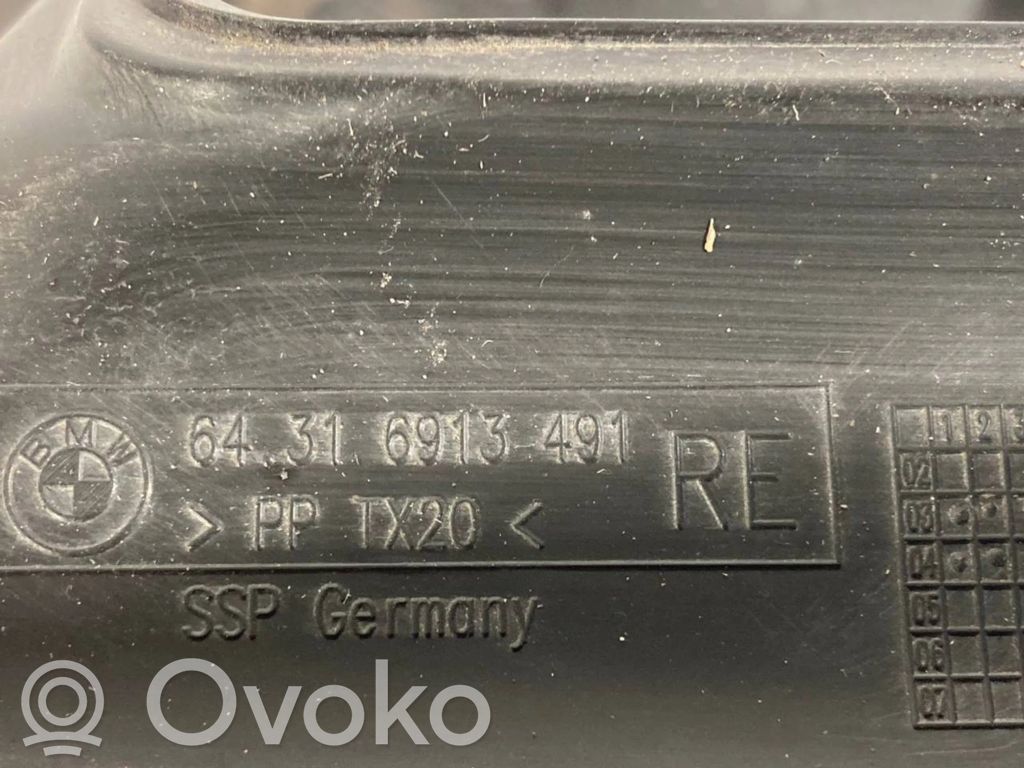 Верхняя часть воздушного микрофильтра