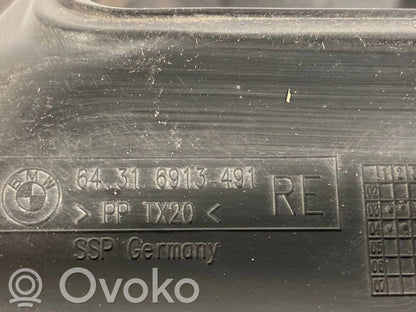 Верхняя часть воздушного микрофильтра