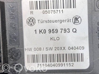 Priekšpusē elektriskā loga pacelšanas mehānisma komplekts