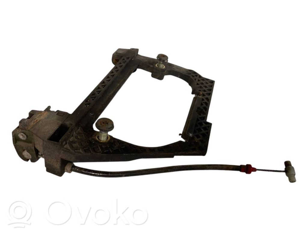 Holder/bracket for external opening handle at the back