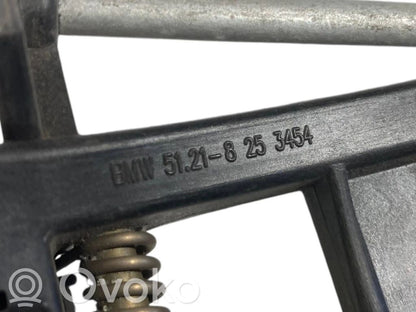 Holder/bracket for external opening handle at the back