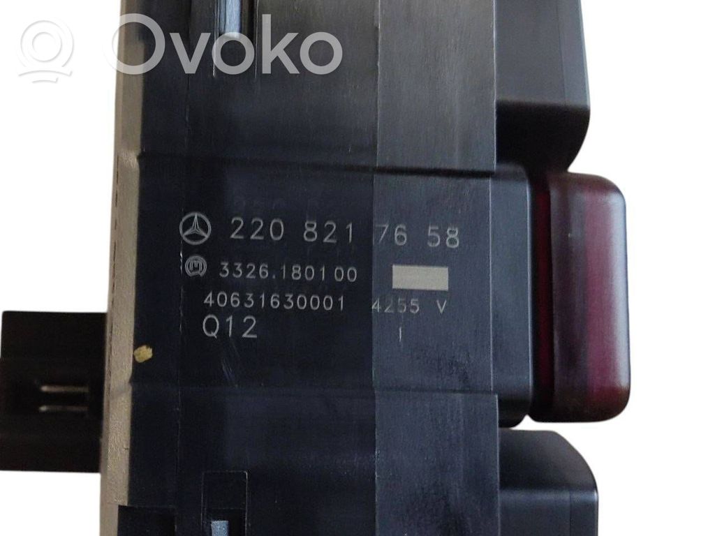 Avārijas lukturu slēdzis
