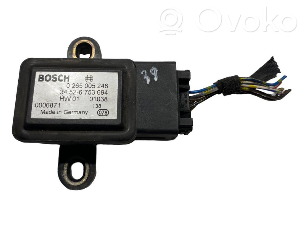 ESP (elektroniskās stabilitātes programmas) sensors (paātrinājuma sensors)